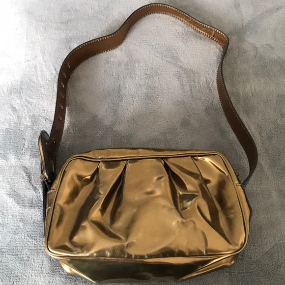 Fendi bronze shoulder bag - Picture 1 of 7